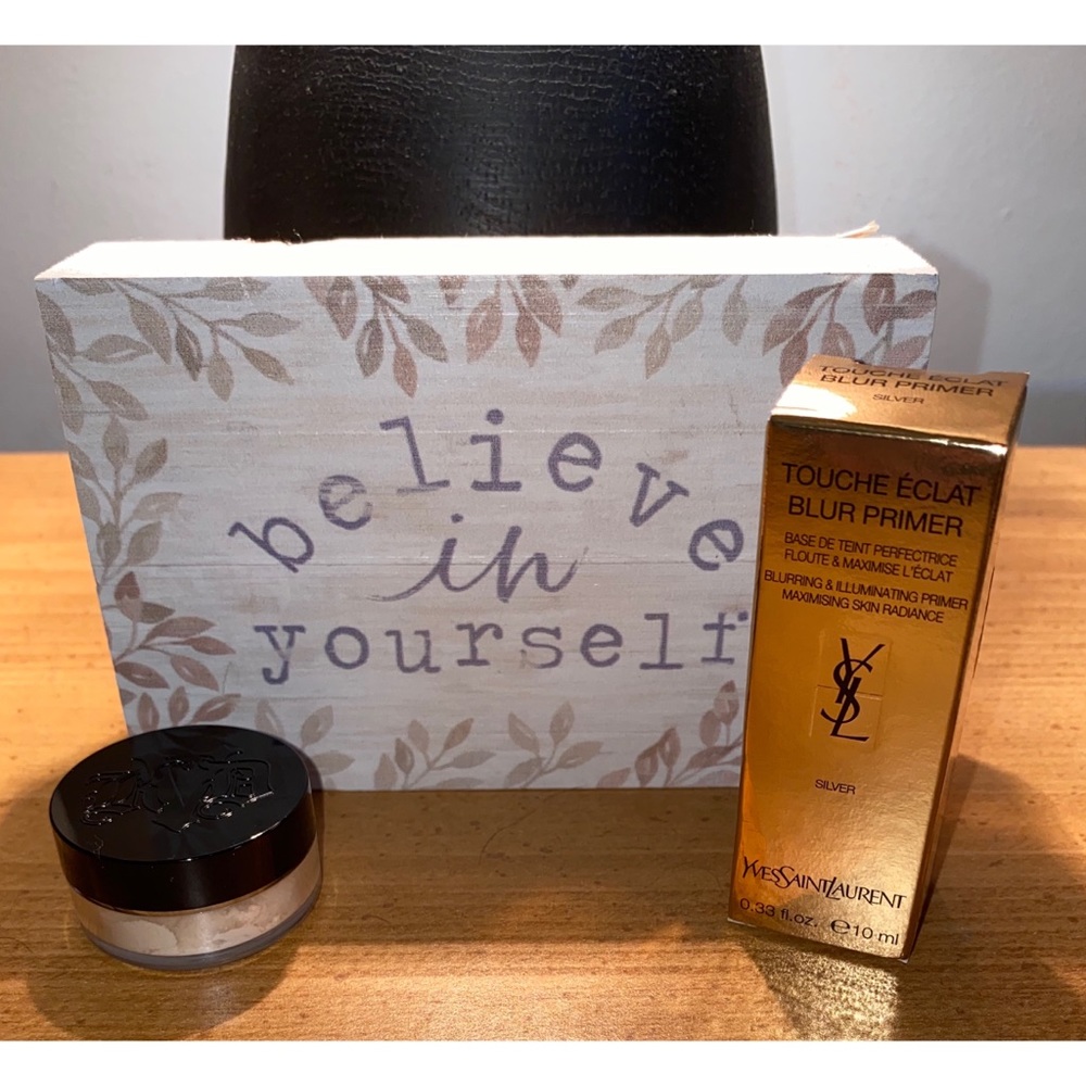 YVES SAINT LAURENT Primer/KAT VON D Setting Powder